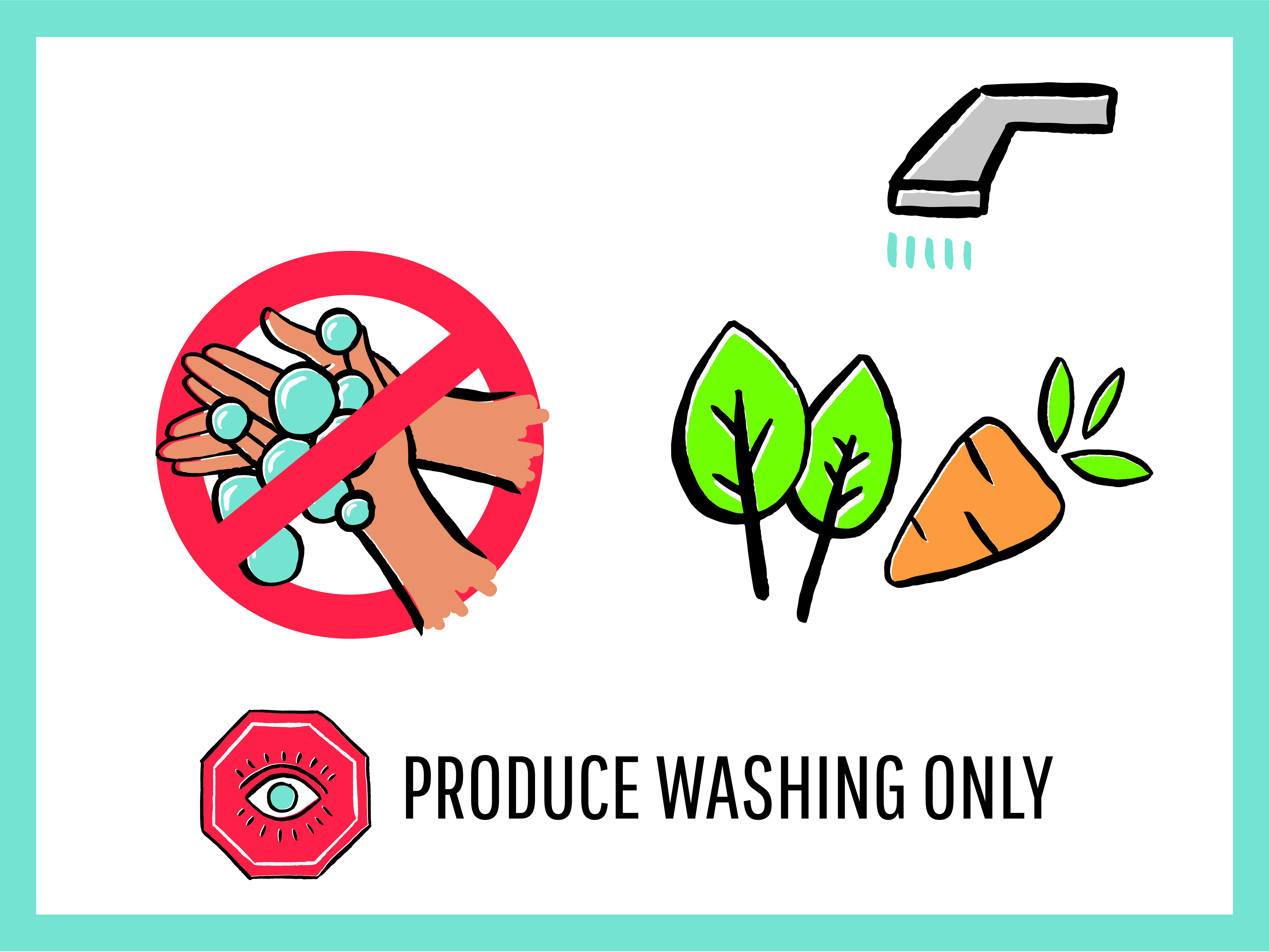 Produce Washing Only